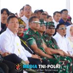 Kasad Hadiri Panen Raya oleh Presiden, Bentuk Komitmen Dukung Swasembada Pangan
