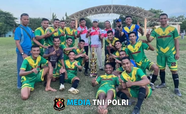 Tamarunang GUNNER FC Yonarmed 6 Kostrad Raih Juara 1 di Liga Ramadhan Hajasi Cup III