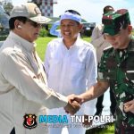 Perkuat Kolaborasi dan Swasembada Pangan Nasional, Panglima TNI Dampingi Presiden RI Panen Raya Serentak