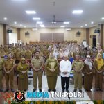 Sekretariat Daerah Pringsewu Gelar Halalbilhalal & Pelepasan Asisten Ekobang