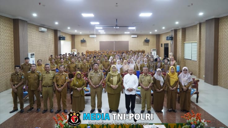 Sekretariat Daerah Pringsewu Gelar Halalbilhalal & Pelepasan Asisten Ekobang