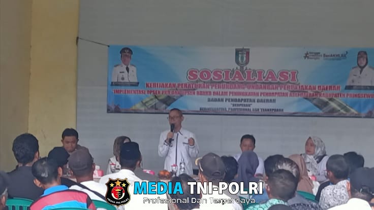 Pemkab Pringsewu Menggelar Sosialisasi Kebijakan Peraturan Perundang-Undangan Tentang Perpajakan Daerah