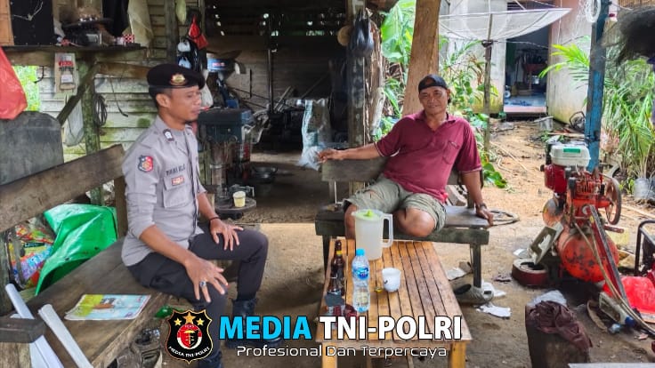 Patroli Siang di Laksanakan Polsek Air Besar Jaga Kamtibmas