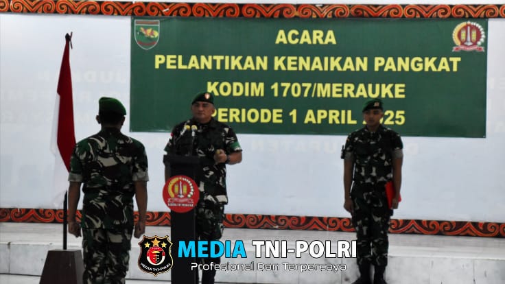 Letkol Inf Johny Nofriady Kenaikan Pangkat Diberikan Kepada Prajurit Atas Dedikasi dan Kerja Keras