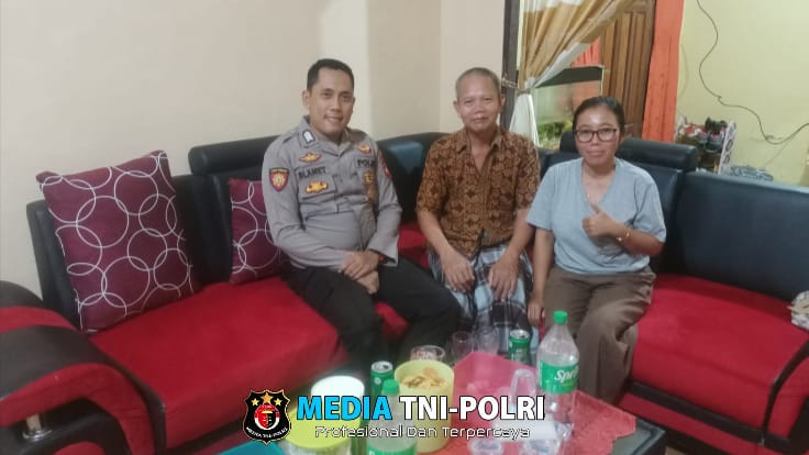 Polsek Menjalin Tingkatkan Silaturahmi Terhadap Tokoh Masyarakat Selama Hari Raya Idul Fitri