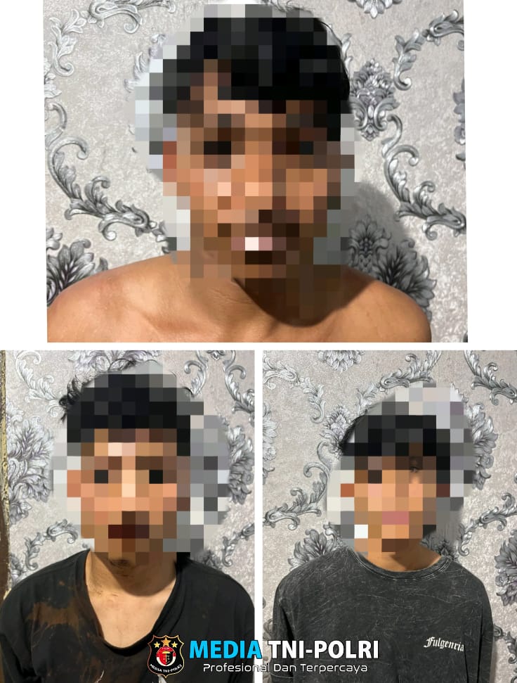 Beraksi di 4 TKP, Komplotan Pelaku Curas Berhasil Ditangkap Polres Lampung Timur