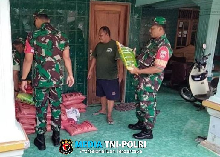 Babinsa Cek Ketersediaan Benih Padi, Pastikan Musim Tanam Mendatang Sukses