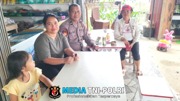 Patroli Dialogis, Aipda H. Rimbun Dengar Langsung Aspirasi Warga Dusun Agak
