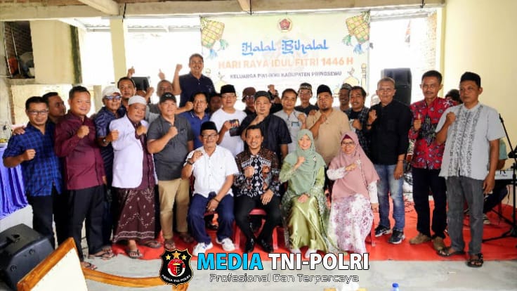 Dihadiri Bupati, PWI & IKWI Kabupaten Pringsewu Gelar Halalbilhalal
