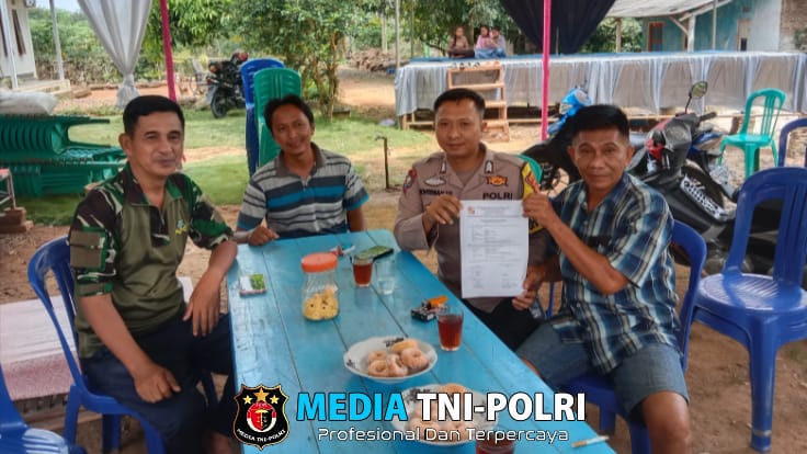 Jajaran Polres Lampung Utara Himbau Warga Yang Hendak Pesta Tidak Menggelar Hiburan Hingga Malam Hari