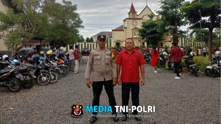 Jelang Hari Raya Paskah, Polres Lampung Timur Tingkatkan Pengamanan di Gereja