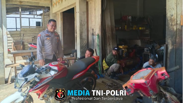 Kanit Binmas Polsek Kuala Behe Imbau Masyarakat Terkait Larangan Knalpot Brong