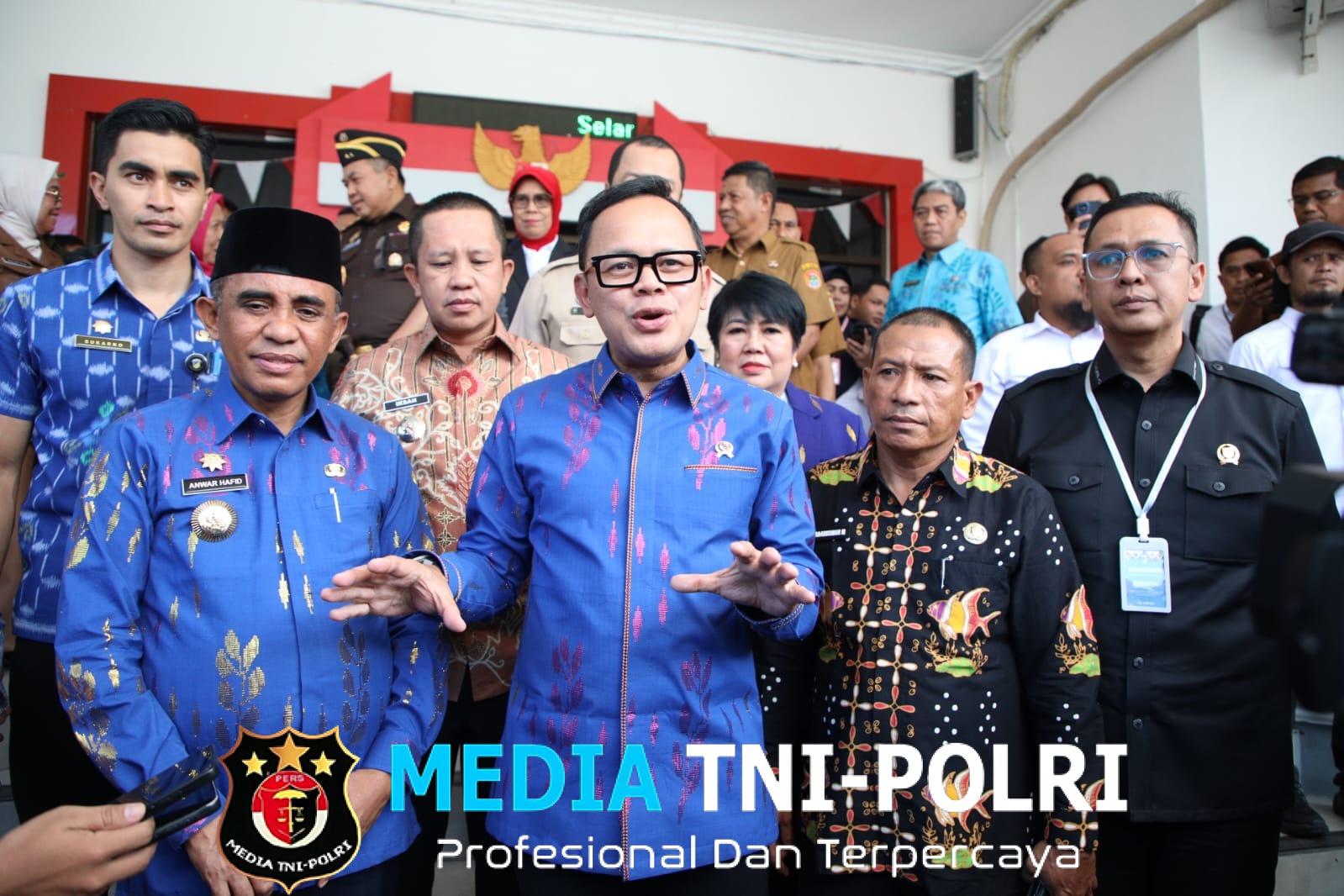 Wamendagri Bima Dorong Provinsi Sulteng Sinergi dan Akselerasi Sukseskan Program Swasembada Pangan