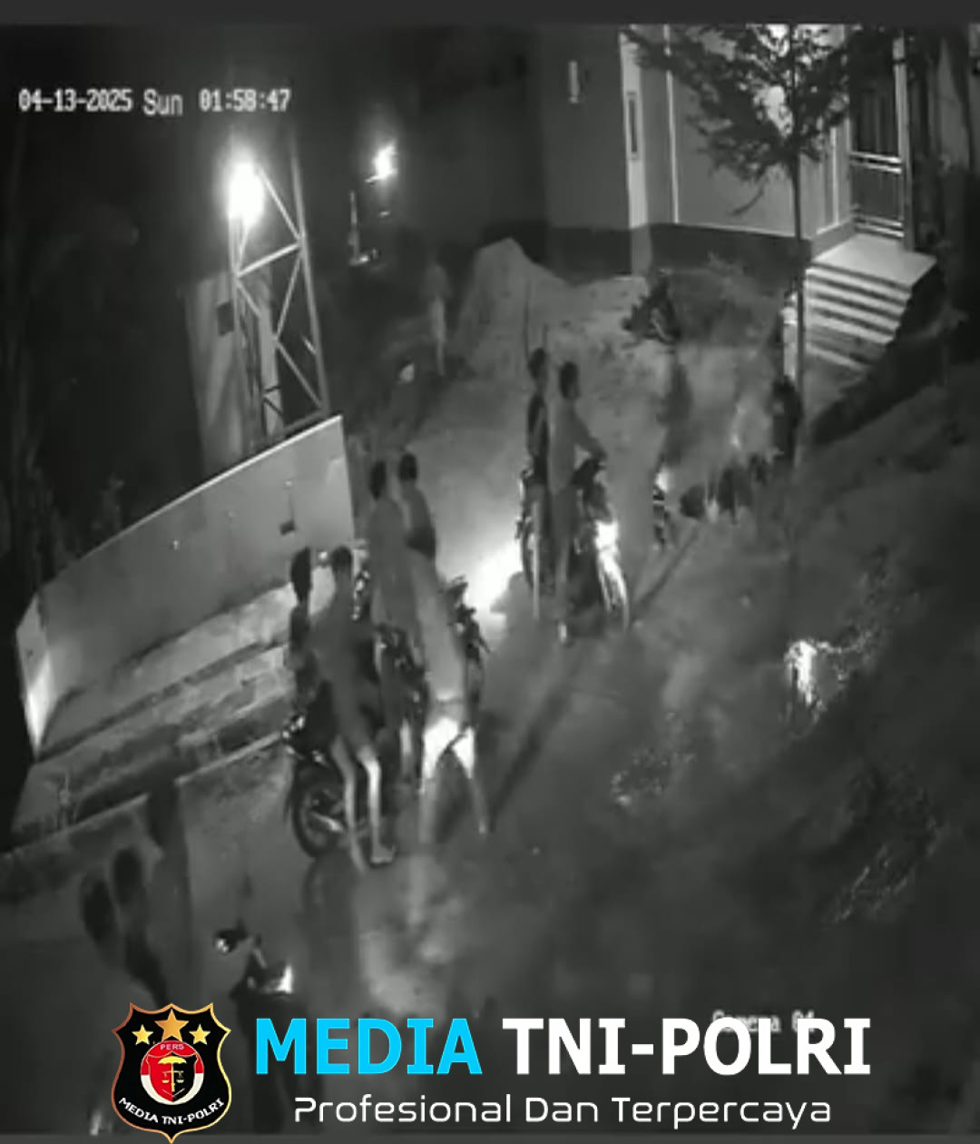 Polres Tulang Bawang Barat Tindaklanjuti Viral di Medsos Aksi Tawuran Sekelompok Remaja di Kecamatan Tumijajar