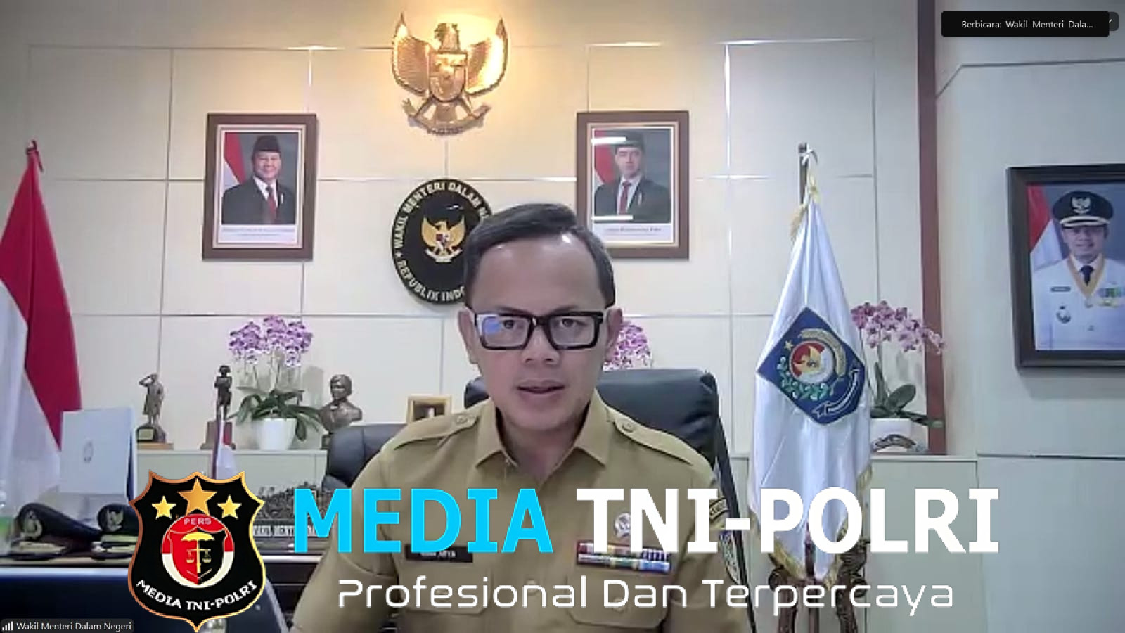 Musrenbang RKPD Provinsi Sumbar Wamendagri Bima Minta Pemda Pahami Program Prioritas Presiden