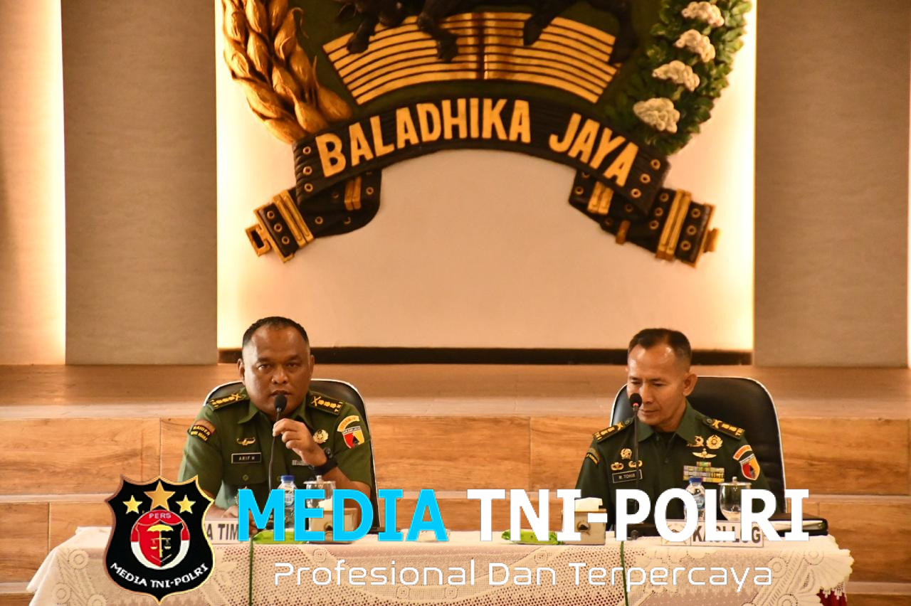 Korem 083/Bdj Terima Tim Verifikasi Dalam Rangka Sertijab Danrem