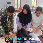 Satgas Yonzipur 5/ABW Bersama Puskesmas Sebindang Gelar Posyandu Balita, Wujud Nyata Kepedulian Terhadap Tumbuh Kembang Anak