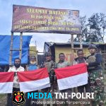 Saat Merah Putih dan Alkitab Menyatu  Sapaan Damai TNI dan Gereja di Tapal Batas