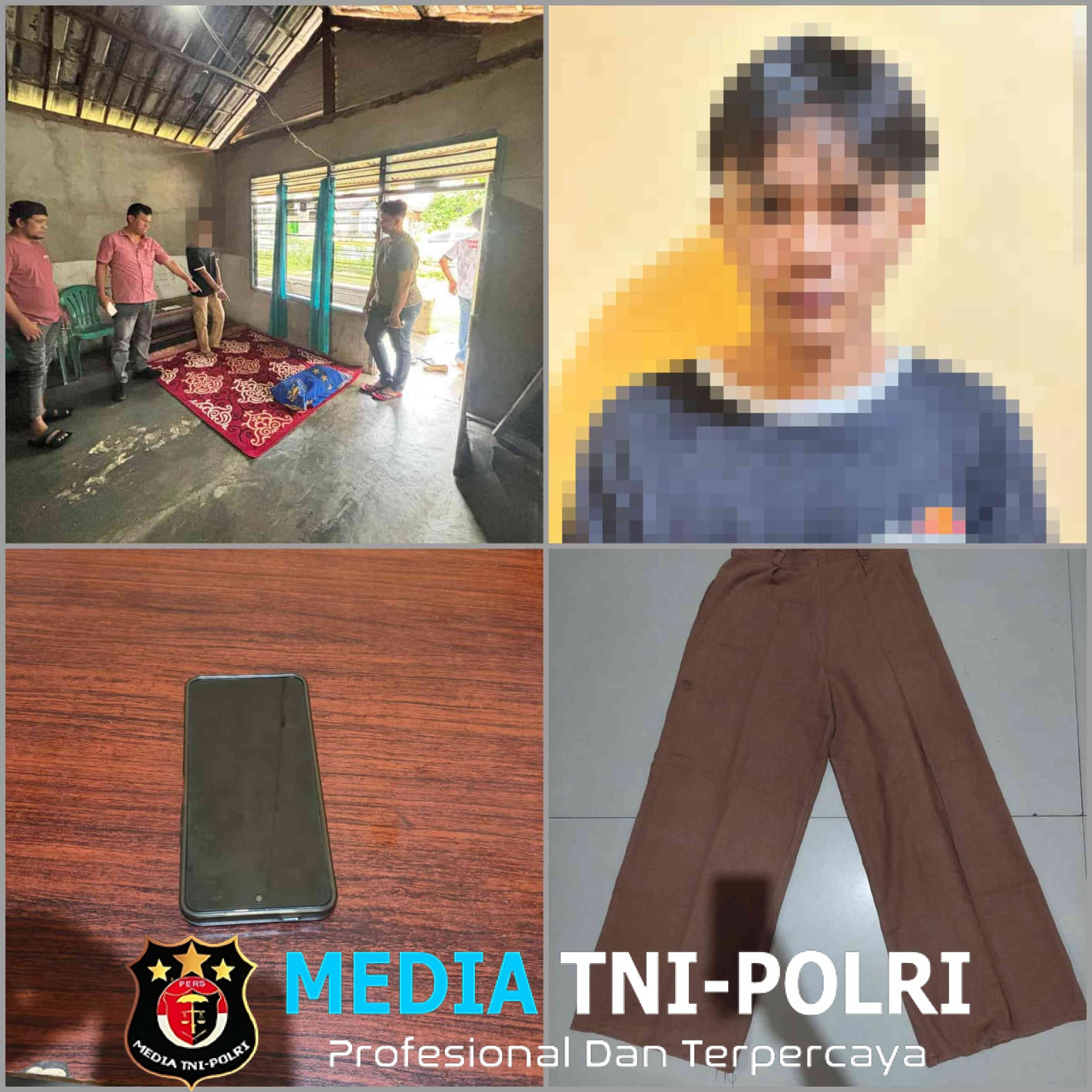 Polres Tulang Bawang Barat Tangkap Pelaku Persetubuhan dan Atau Pencabulan Terhadap Anak di Bawah Umur