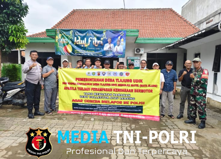 Warga Masyarakat Tlajung Udik Lakukan Aksi Pasang Spanduk Tolak Matel, Kapolsek Gunung Putri Memang Atensi