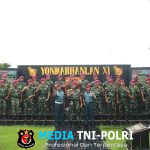 Danyonmarhanlan XI Merauke Lepas Prajurit Terbaiknya yang Melaksanakan Mutasi