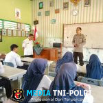 Kanit Binmas Polsek Kanor Laksanakan Bimbingan dan Penyuluhan Kepada Siswa – Siswi SMPN 1 Kanor