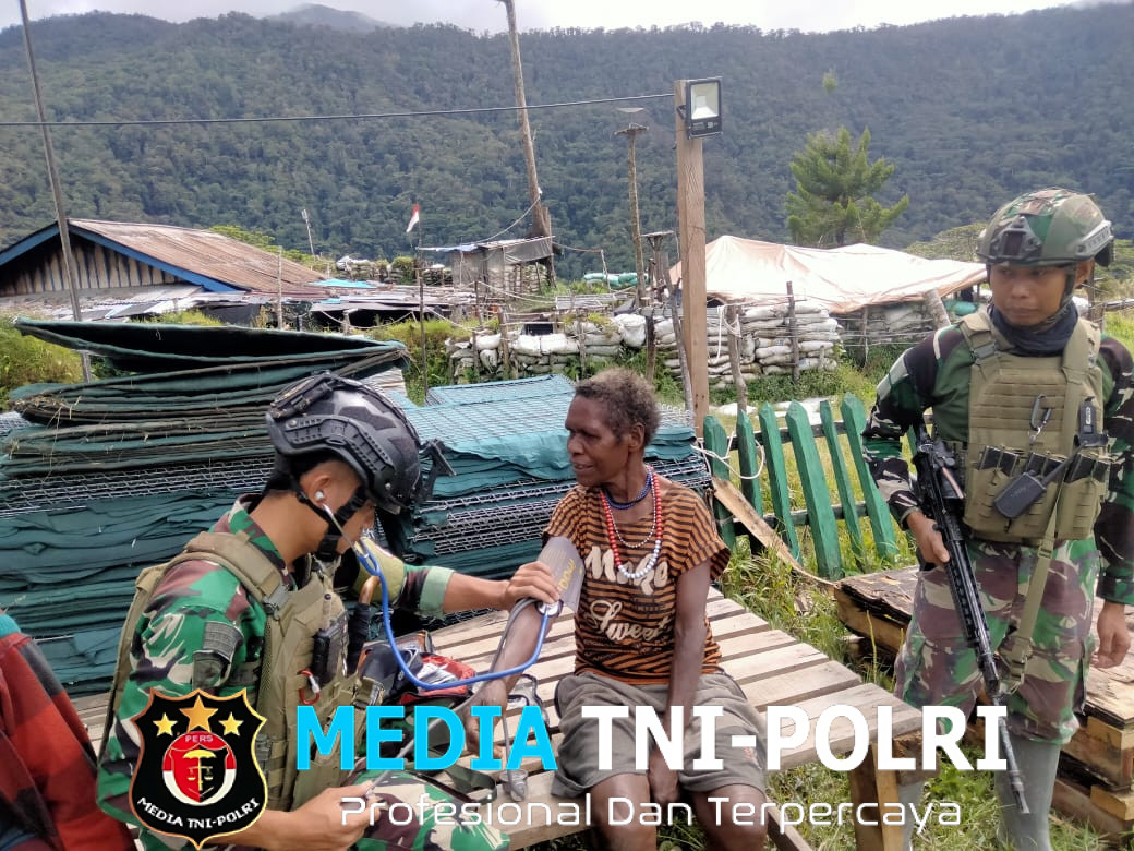 Menjangkau yang Terlupakan TNI Hadir Membawa Sehat di Pelosok Papua Pegunungan