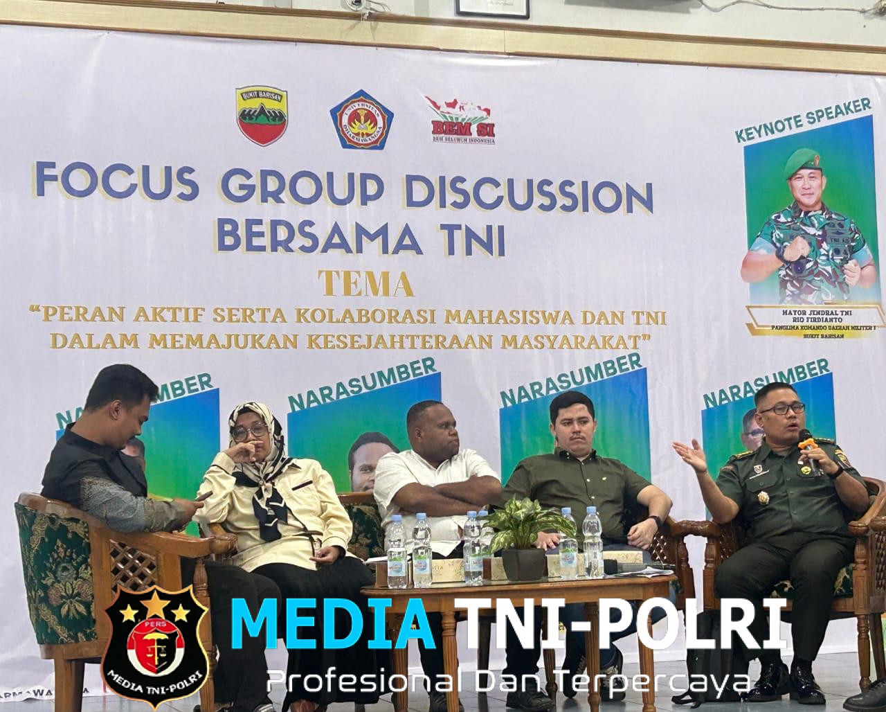 Guyub TNI – Mahasiswa Sebagai Pilar Bangsa Sudah Terjalin Sejak Lama, Waspadai Upaya Pecah Belah