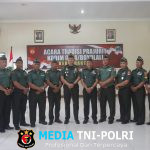 Dandim Apresiasi Prajurit yang Melaksanakan Purna Tugas