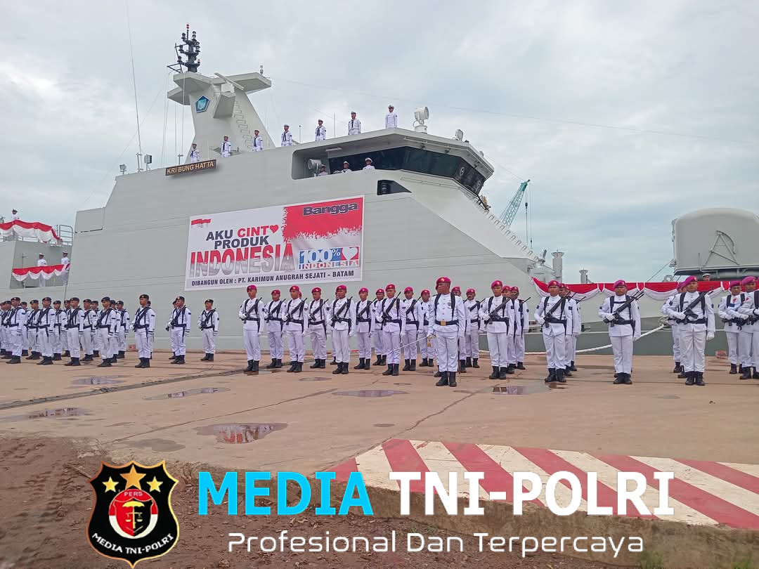 Prajurit Yonmarhanlan IV Ikuti Upacara Shipnaming dan Lounching KRI Bung Hatta – 370