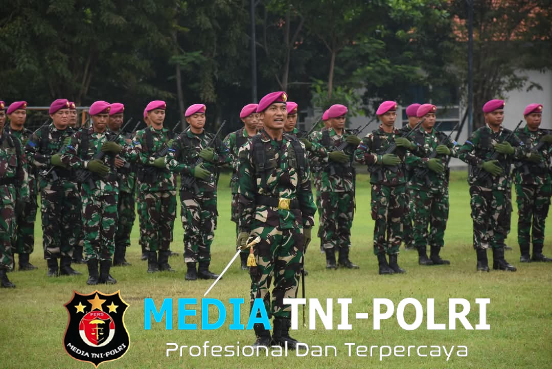 Tingkatkan Nasionalisme, Prajurit Yonif 5 Marinir Laksanakan Upacara 17-an