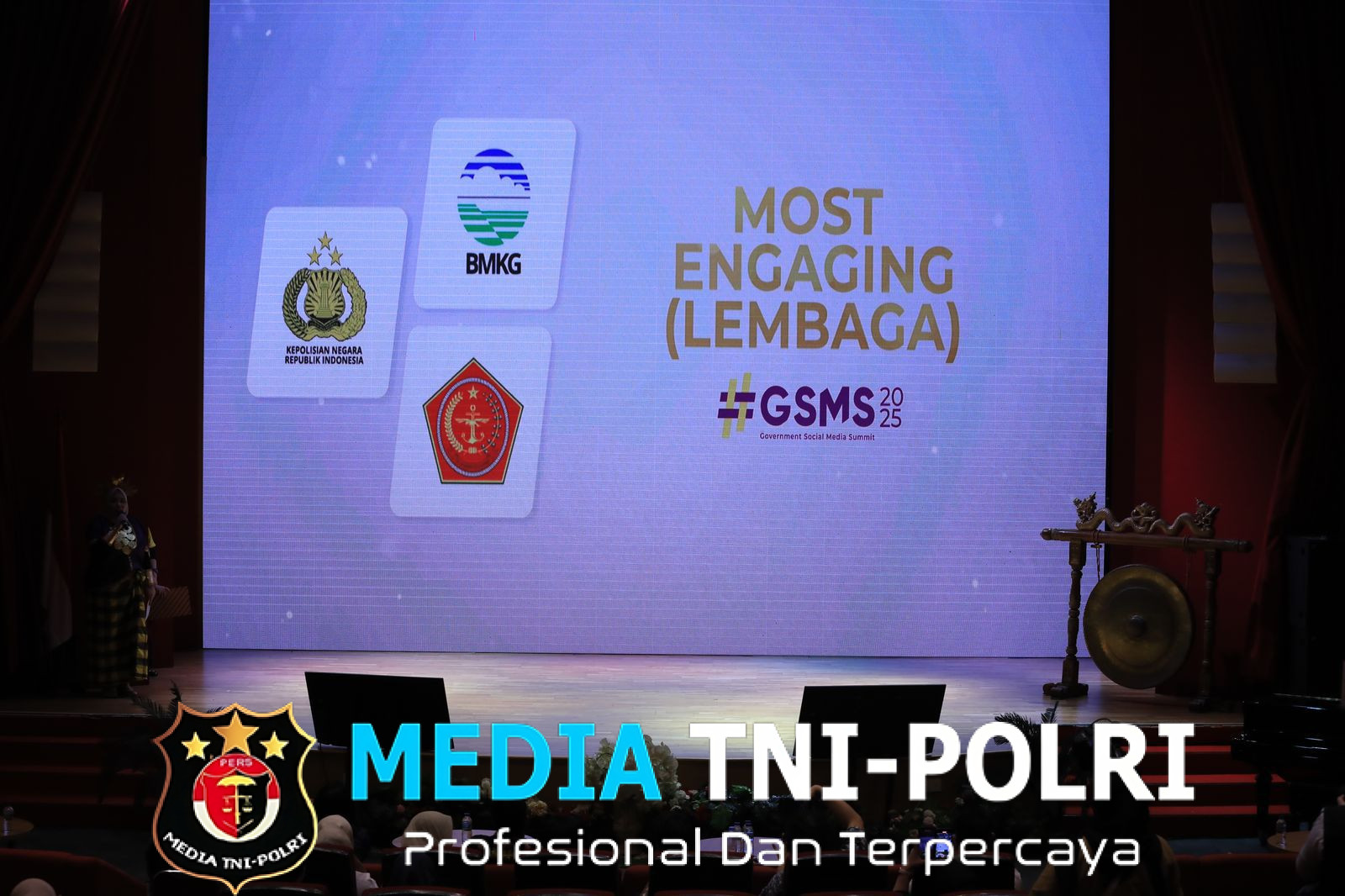 Divisi Humas Polri Meraih Penghargaan “Most Engaging” Pada Ajang GSMS 2025