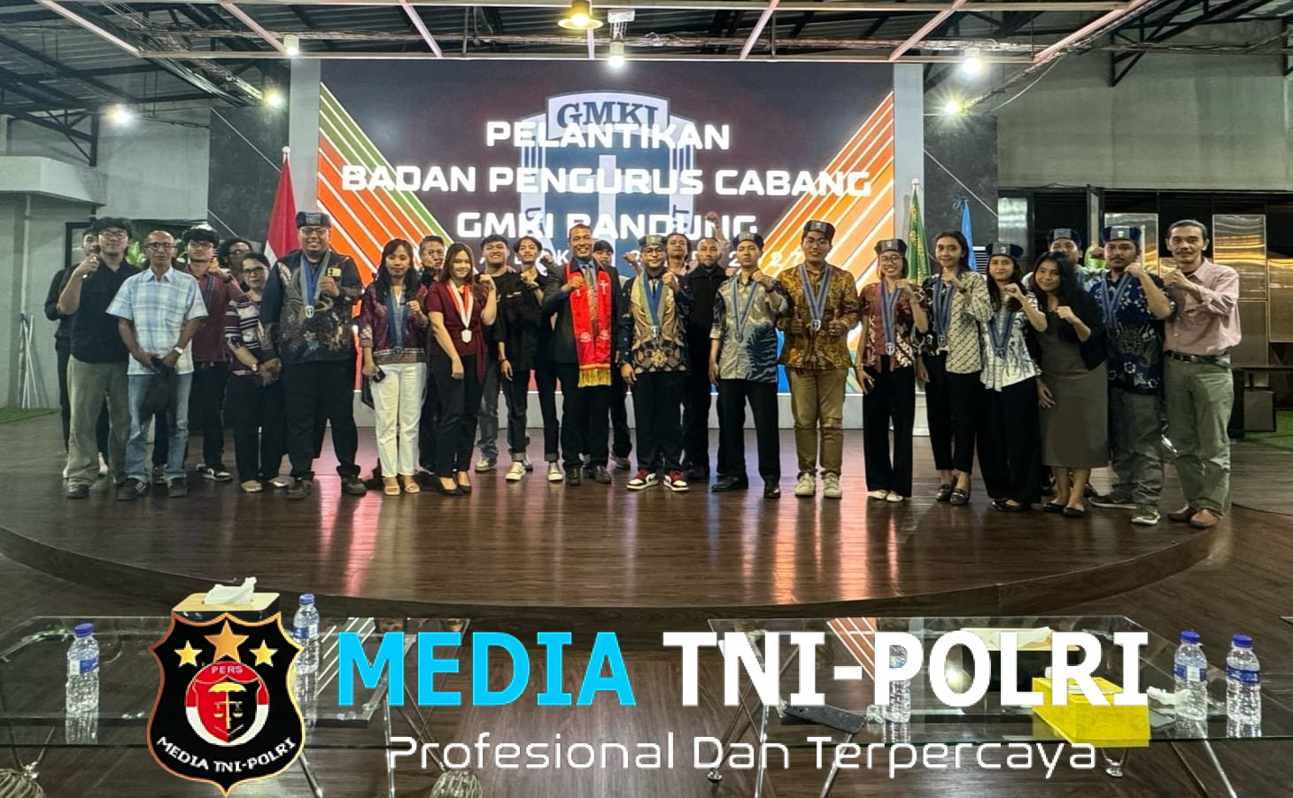 BPC GMKI Bandung Resmi Dilantik, Ketum GMKI Jefri Gultom Harap Fokus 3 Medan Layan