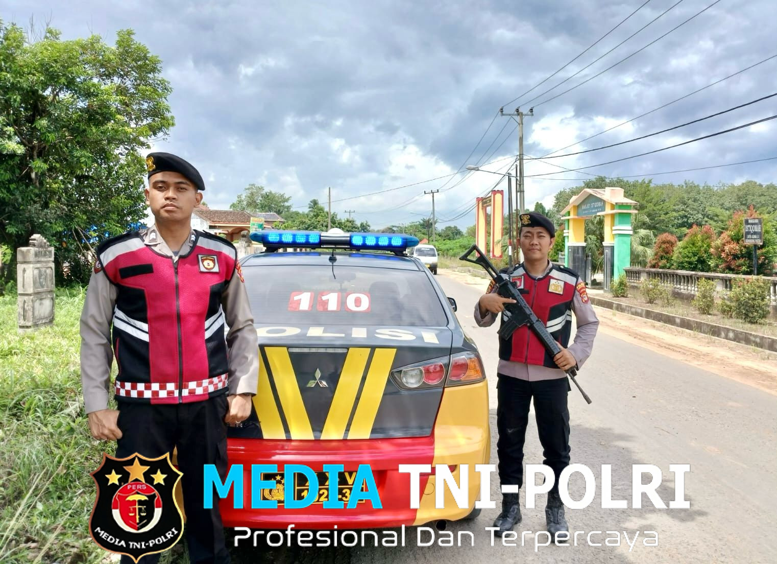 Ciptakan Sitkamtibmas Aman Kondusif, Polres Lampung Tengah Gencarkan Patroli KRYD