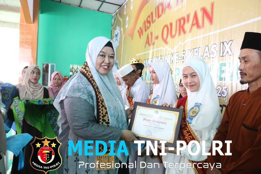 250 Siswa MTs Pringsewu Ikuti Wisuda Tahfidz Al-Quran