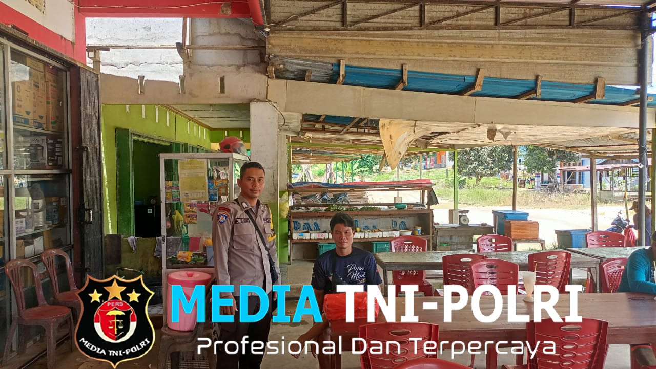 Sambangi Warga, Personel Polsek Kuala Behe Ajak Warga Jaga Kamtibmas yang Kondusif