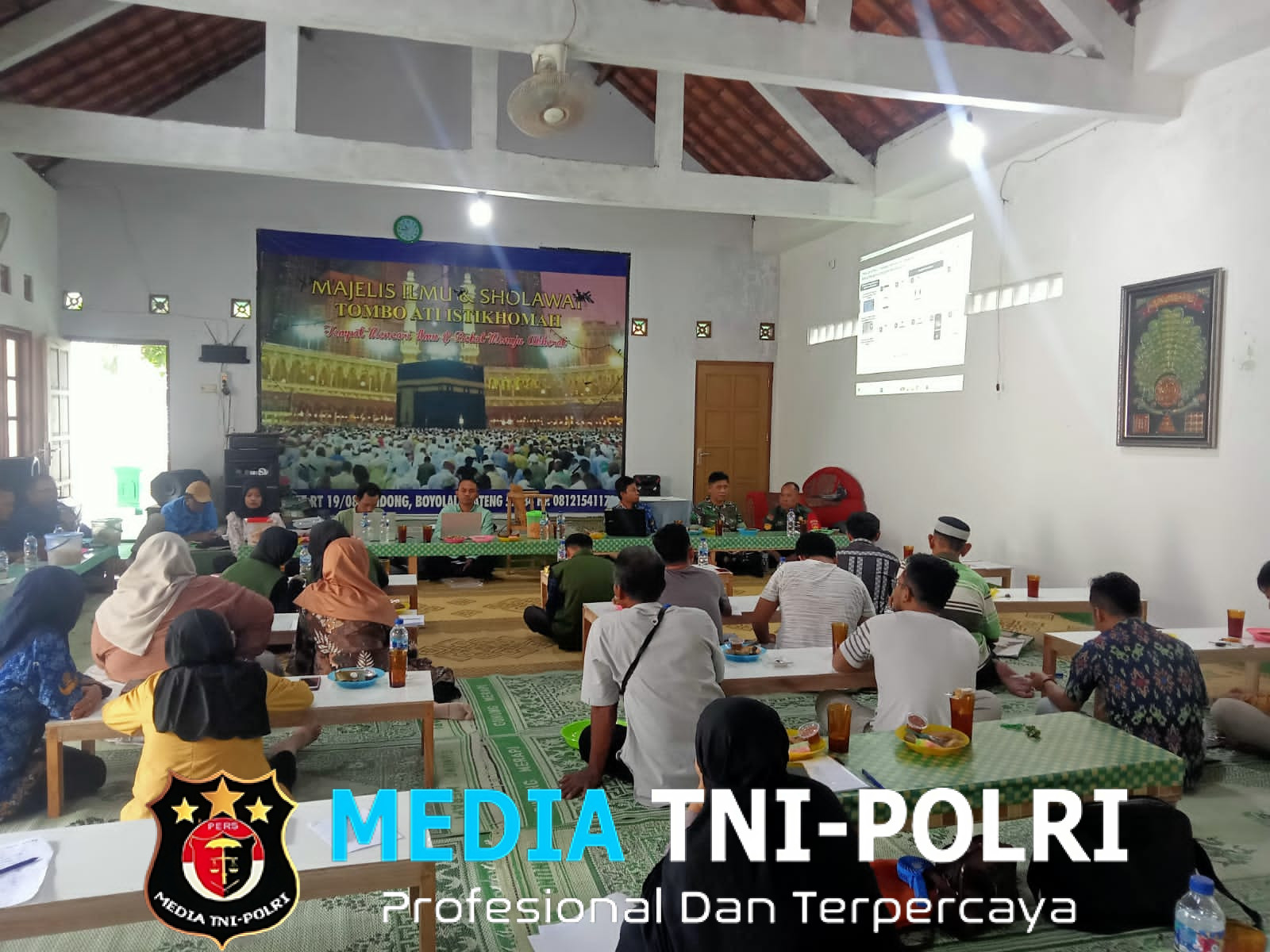 Babinsa Andong Hadiri Pembukaan Manasik Haji di Gedung IPHI Andong