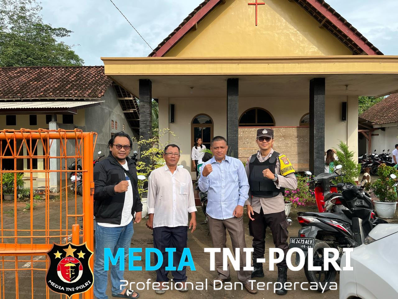 Pastikan Hari Paskah Berjalan Aman, Polres Lampung Timur Terjunkan Ratusan Personel