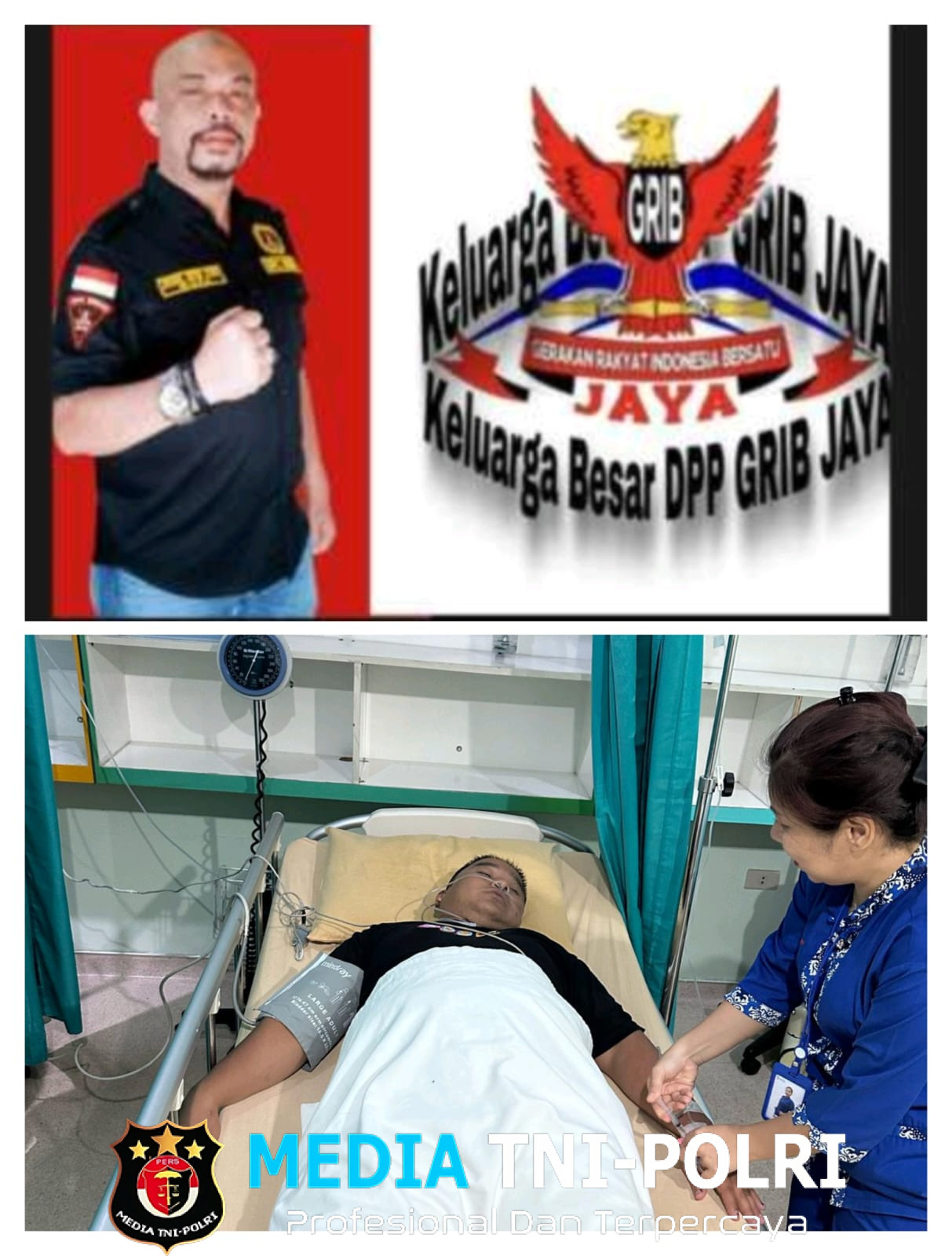 Ketua OKK Grib Jaya Medan Minta Polisi Tangkap Pelaku Penganiayaan Wartawan Leo Sembiring