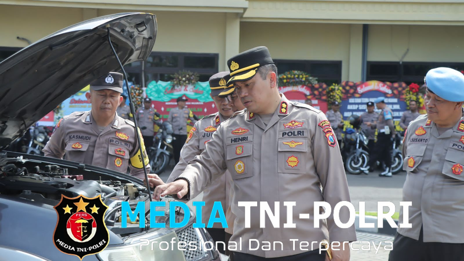 Kapolres Nganjuk Lakukan Cek Fasilitas Dinas, Pastikan Kesiapan Polsek Jajaran