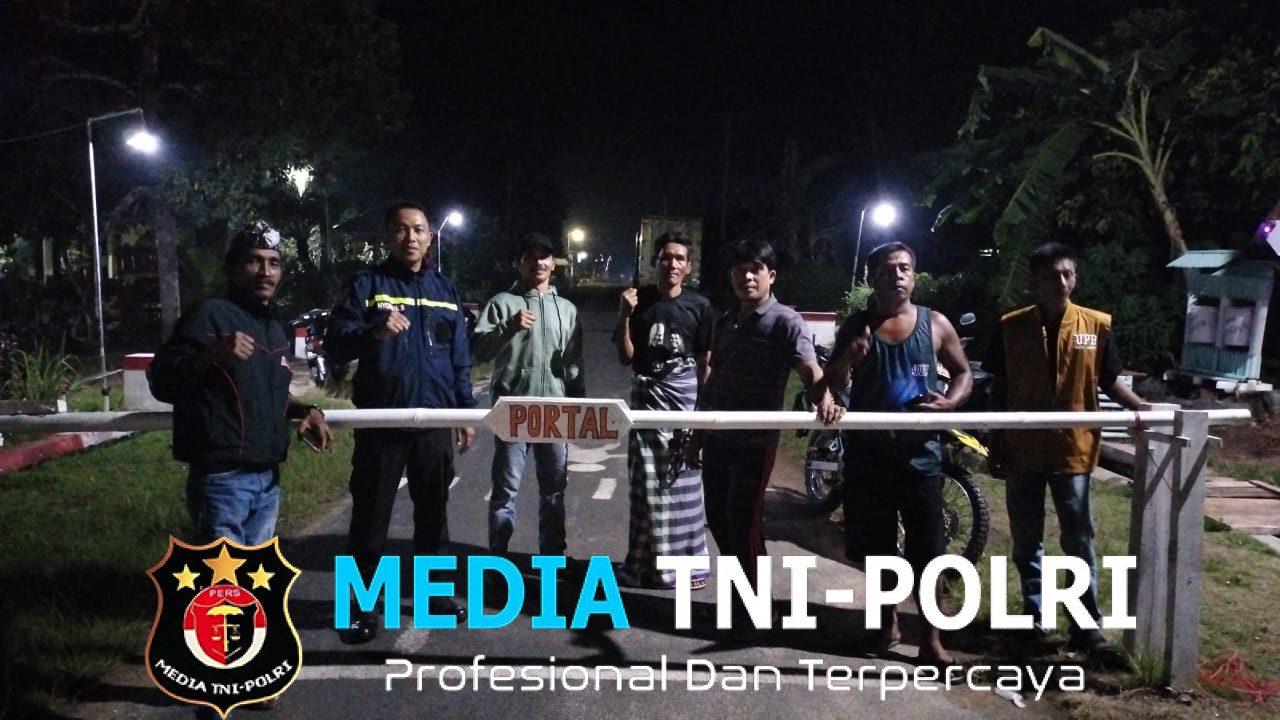 Bhabinkamtibmas Polsek Way Jepara Cek Pos Ronda, Ajak Warga Aktif Sampaikan Informasi Kamtibmas
