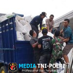 Jaga Harga dan Kesejahteraan, Babinsa Dampingi Bulog Serap Gabah Petani Turen