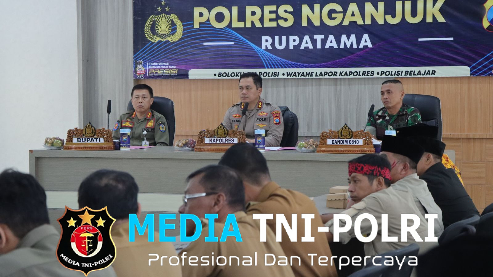 Polres Nganjuk Gelar Rakor Jelang Pengesahan Warga Baru IKSPI