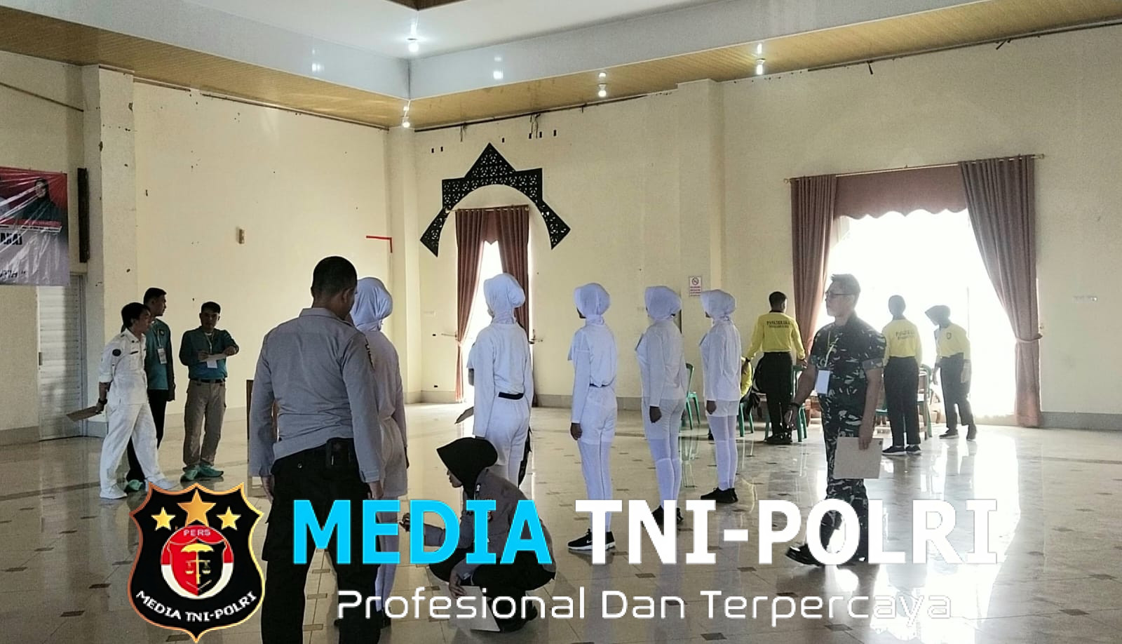 Polres Tanggamus Bersama Tim Gelar Seleksi Paskibraka Kabupaten di Islamic Center
