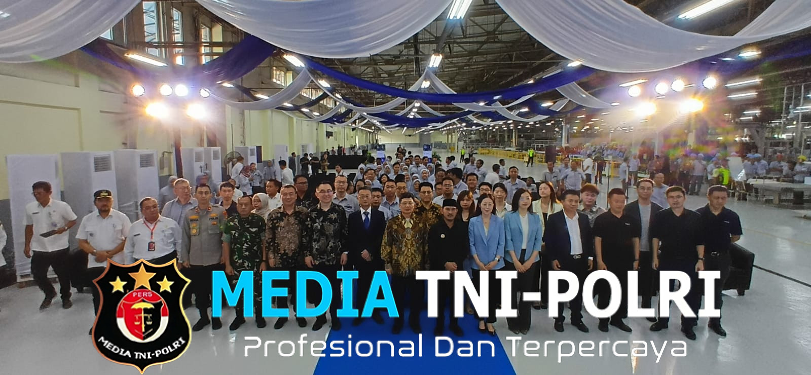 Kapolsek Cikarang Selatan Hadiri Perayaan Produksi ke-10 Juta Unit PT. Haier di Kawasan EJIP