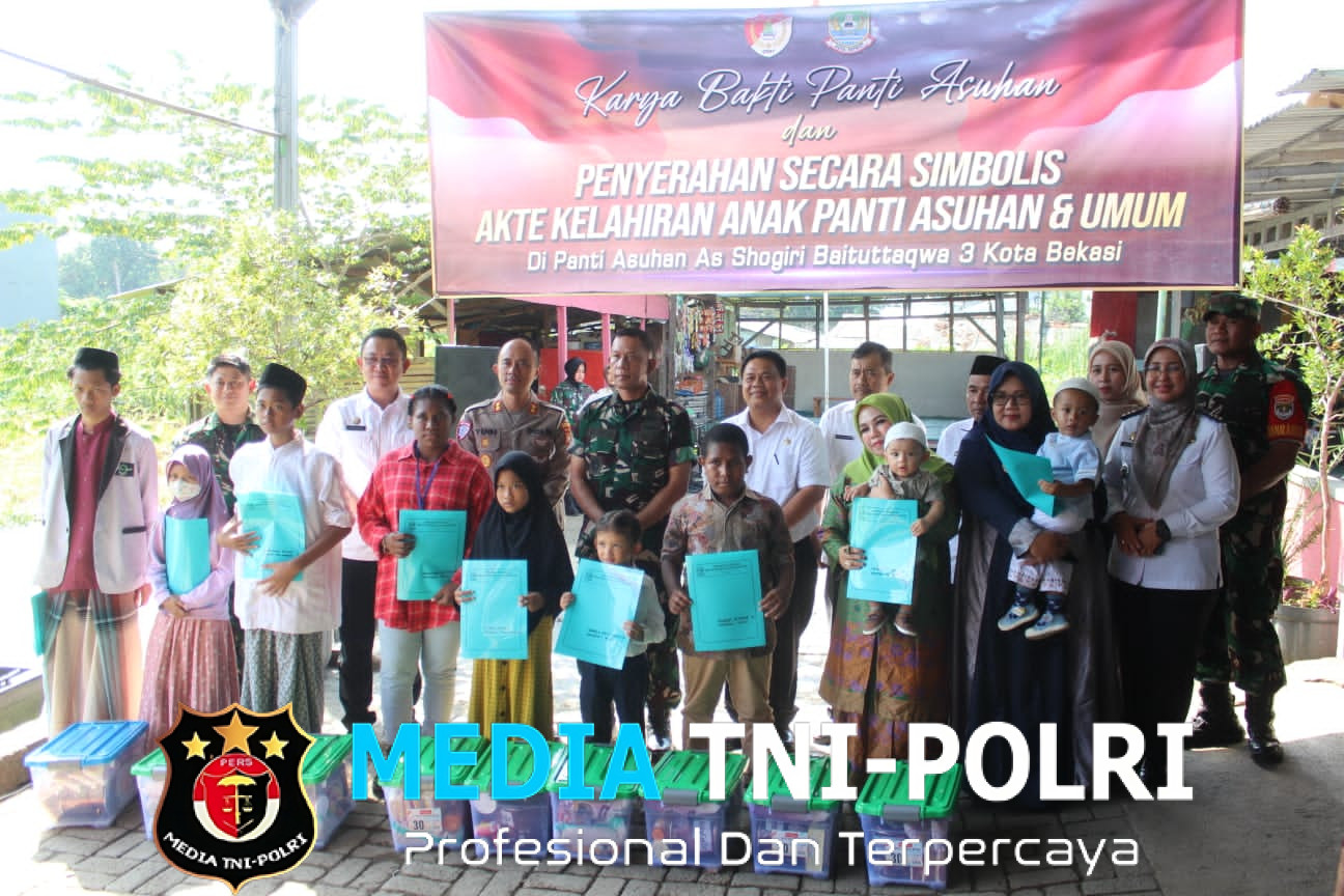 Korem 051/WKT  TNI Dari Rakyat, Oleh Rakyat dan Untuk Rakyat