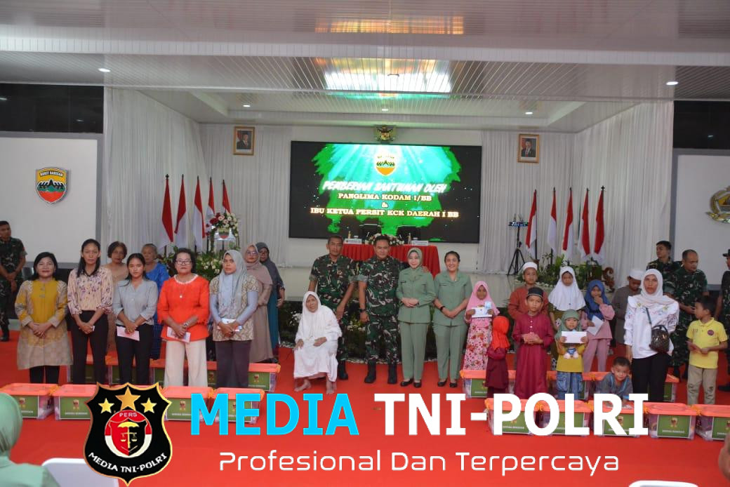 Kunjungi Korem 023/KS, Pangdam I/BB Silaturahmi dgn Forkopimda dan Resmikan Renovasi Rumah Dinas Prajurit