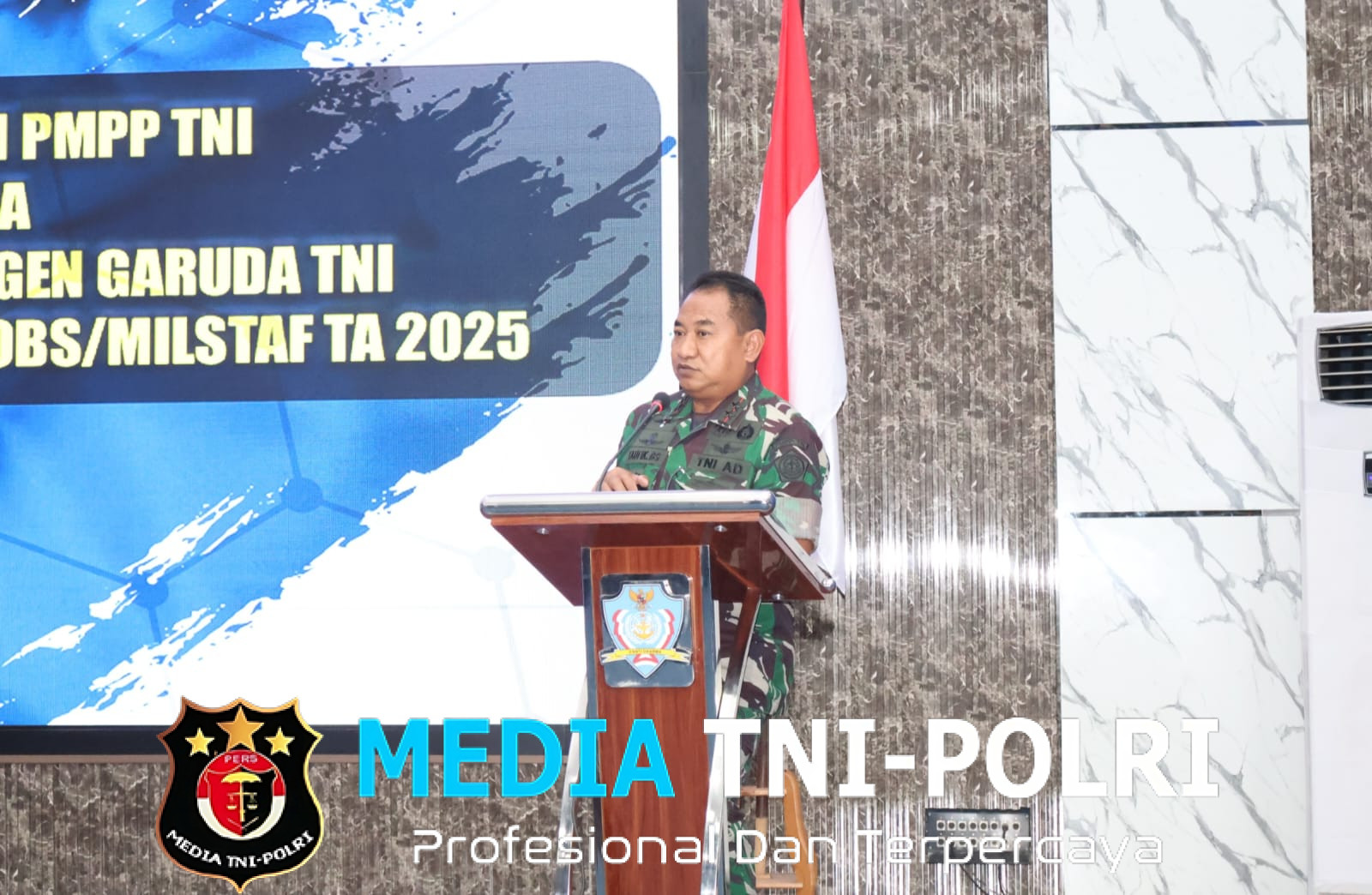 Jam Komandan PMPP TNI Kepada Peserta Pratugas Satgas TNI Konga Monusco dan Standby Milobs/ Milstaf TA 2025