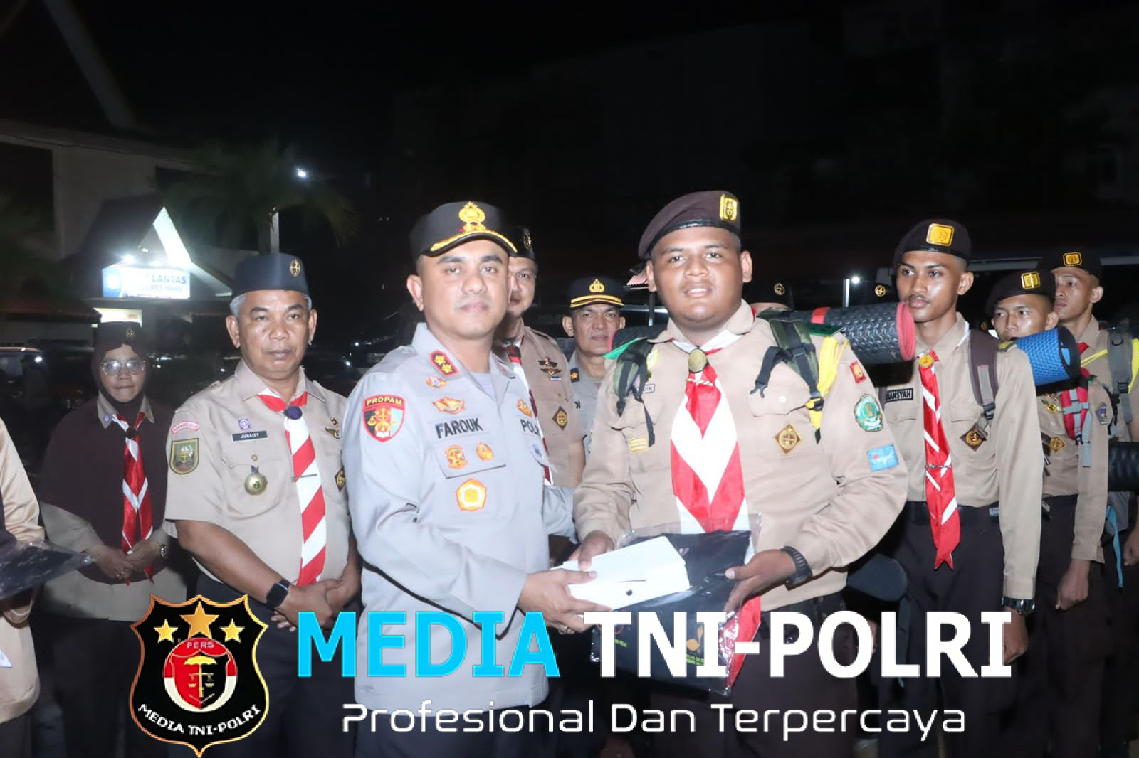 Sukseskan Upaya Menanggulangi Kebakaran, Kapolres Lepas Kontingen Ikuti Jambore Karhutla 2025