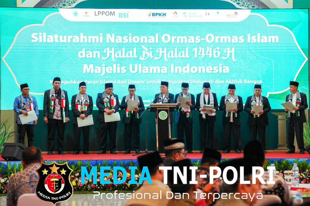 Kapolri Hadiri Silaturahmi Ormas-Halal Bihalal MUI, Komitmen Perkuat Ukhuwah Bangsa